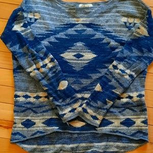 Ralph Lauren knitted Aztec sweater
